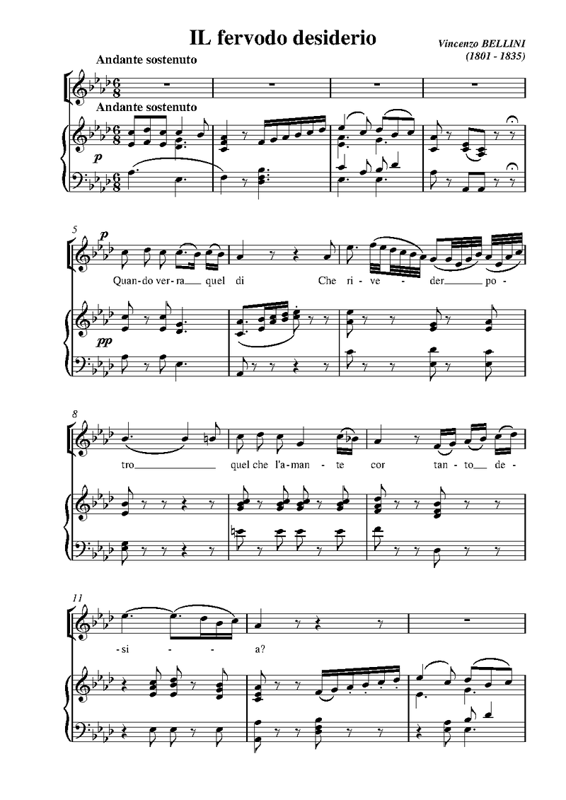 3 Ariette sheet music