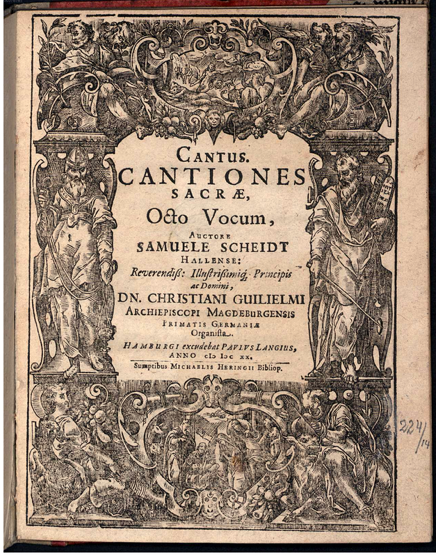 Cantiones sacrae, SSWV 1-38 sheet music
