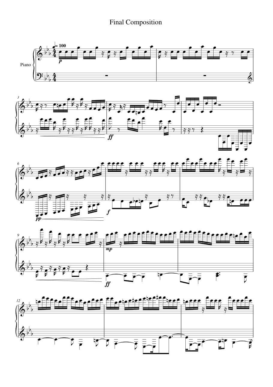 Final Composition