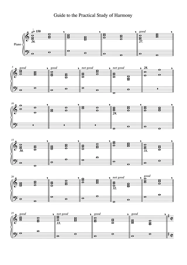 Guide to the Practical Study of Harmony