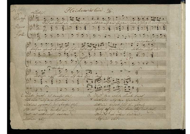 Heidenröslein – Fingerstyle Lead Sheet (E Minor) Piano Sheet Music Page 1 Free PDF