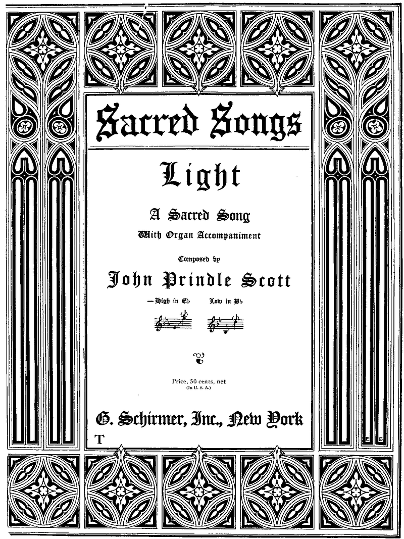 Light sheet music preview