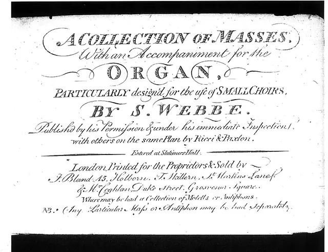 A Collection of Masses