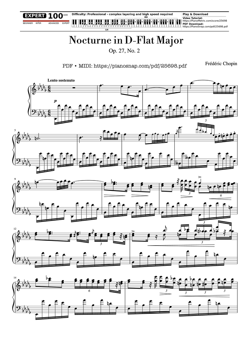 Nocturne in C major no.3