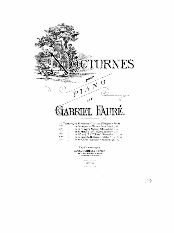 Nocturne No.3, Op.33 No.3 Piano Sheet Music Page 1 Free PDF