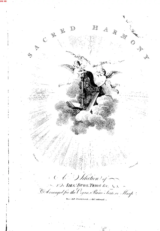 Sacred Harmony Piano Sheet Music Page 1 Free PDF