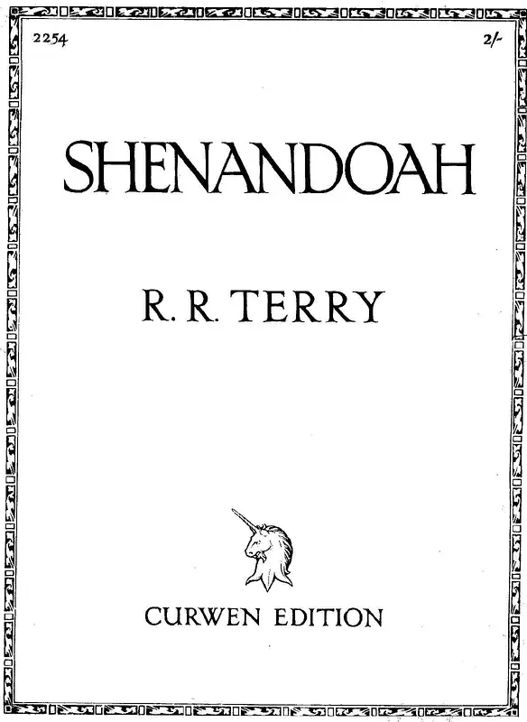 Shenandoah – Accordion & Treble (E-flat Major) Piano Sheet Music Page 1 Free PDF