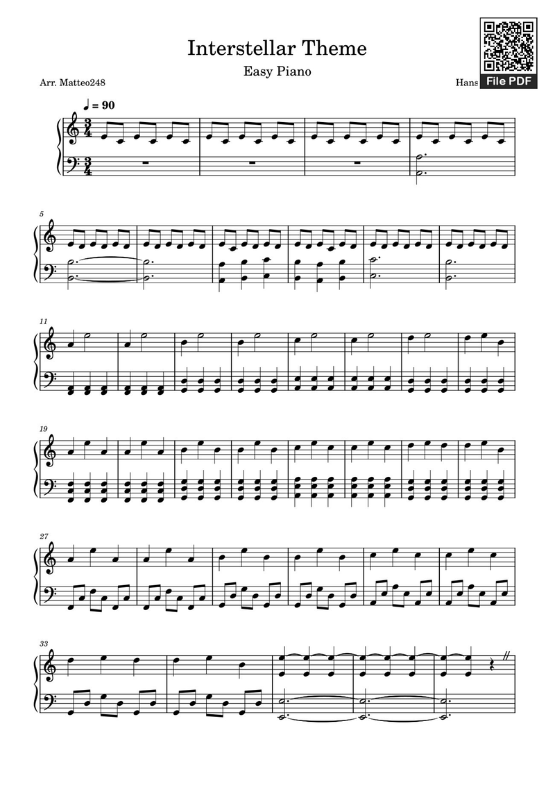 Stellar Stellar sheet music preview