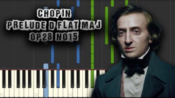 Chopin – Prelude in D-flat maj Op.28 No.15