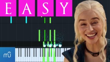 Game of Thrones Main Theme – Easy Piano