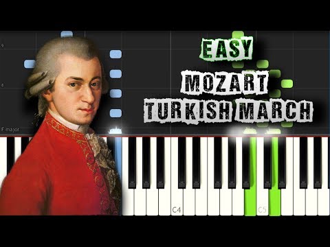 Mozart – Turkish March [Easy Piano Tutorial]