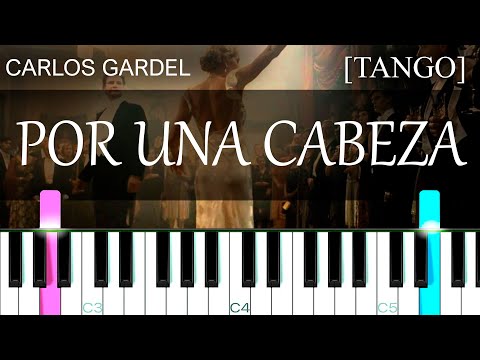 Por una Cabeza – Carlos Gardel [Easy Piano Tutorial]