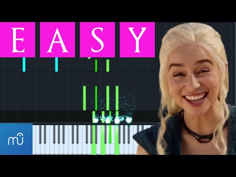 Game of Thrones Main Theme – Easy Piano