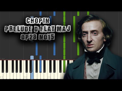 Chopin – Prelude in D-flat maj Op.28 No.15