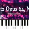 Waltz Opus 64, No. 2 in Câ™¯ Minor – FrÃ©dÃ©ric Chopin