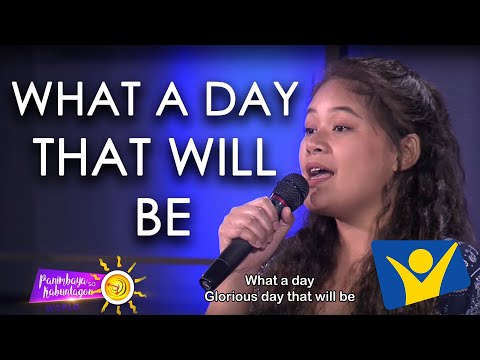 What A Day That Will Be